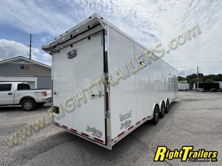 New 2026 8.5X34 Vintage RACE TRAILER