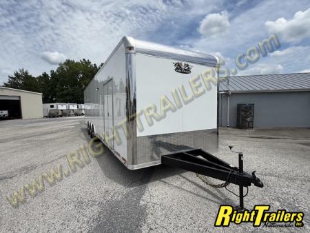 New 2026 8.5X34 Vintage RACE TRAILER