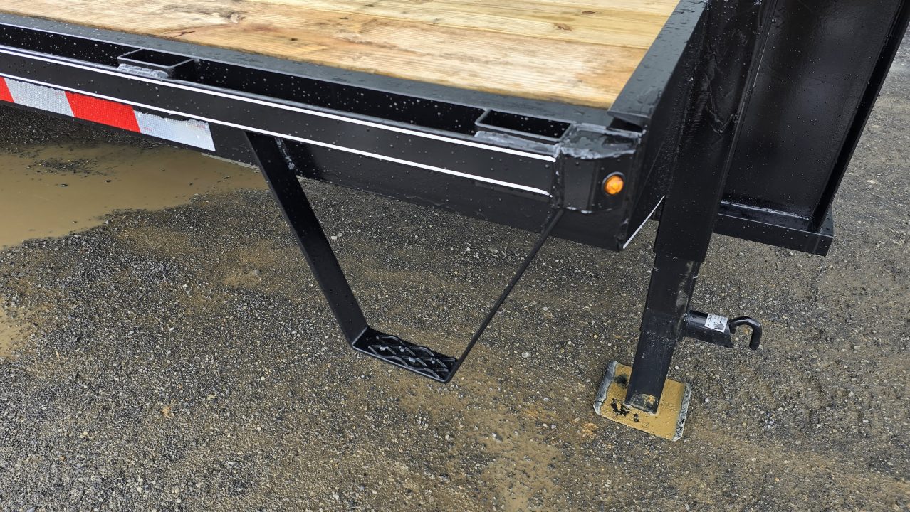 New 2026 Quality Trailers Pro-H Flatbed Trailer 25,000 GVWR / 25' / Pop-Up Dove Tail