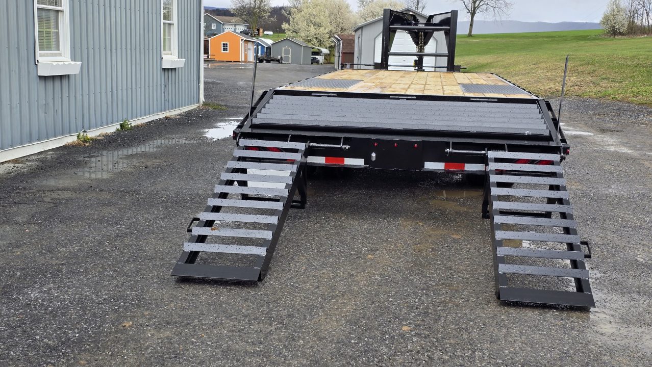 New 2026 Quality Trailers Pro-H Flatbed Trailer 25,000 GVWR / 25' / Pop-Up Dove Tail