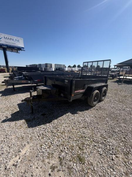 Used USED 2022 COMMANDER CDR610-10-BK2LG Dump Trailer 6X10 TA