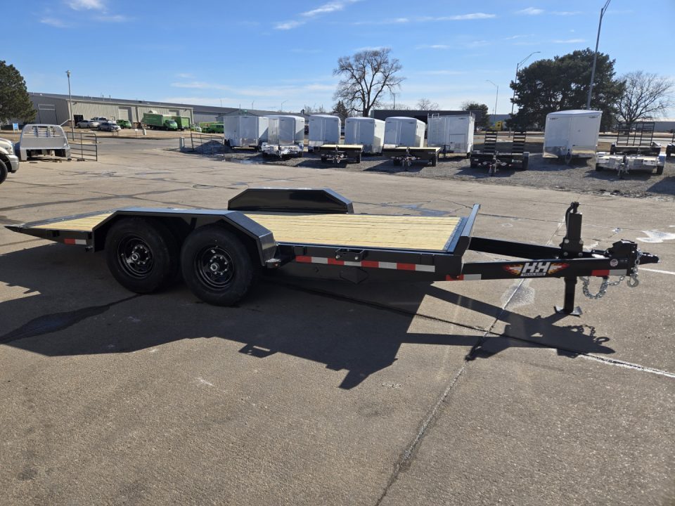 New 2026 H&H Trailers 82x16 Gravity Tilt Equipment Trailer 14K Equipment Trailer