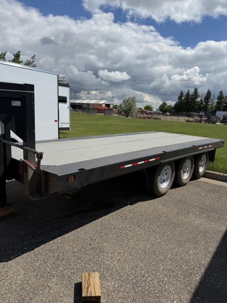 Used 1975 Homemade Gooseneck FLT triple 3.5 Deckover Trailer