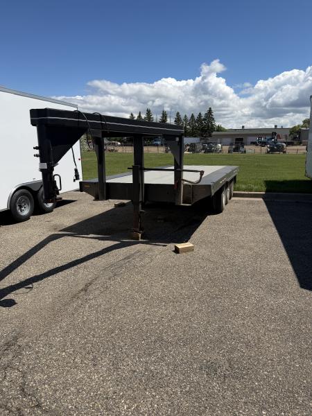 Used 1975 Homemade Gooseneck FLT triple 3.5 Deckover Trailer