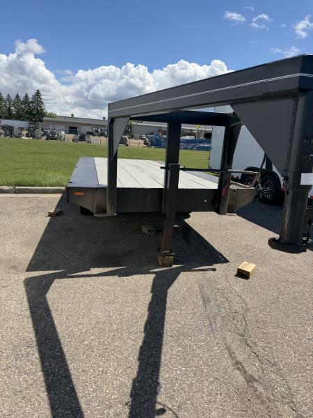 Used 1975 Homemade Gooseneck FLT triple 3.5 Deckover Trailer
