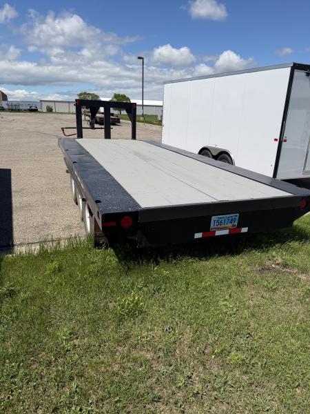 Used 1975 Homemade Gooseneck FLT triple 3.5 Deckover Trailer