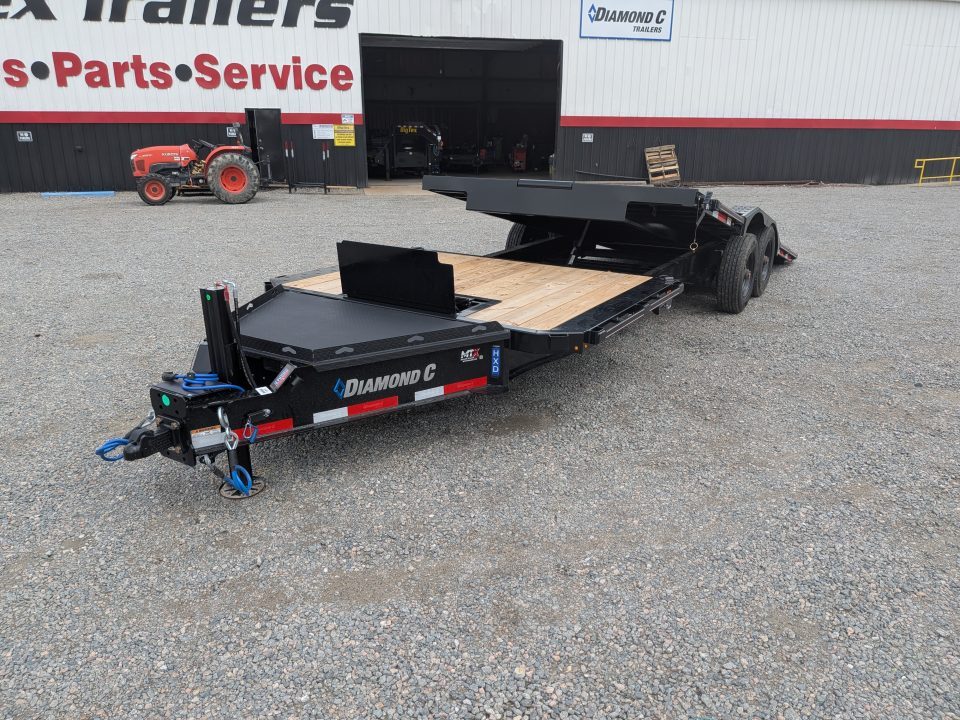 New 2026 Diamond C Trailers Diamond C HXD 210 24' Tilt Equipment Trailer