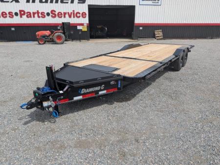 New 2026 Diamond C Trailers Diamond C HXD 210 24' Tilt Equipment Trailer