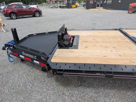 New 2026 Diamond C Trailers Diamond C HXD 210 24' Tilt Equipment Trailer