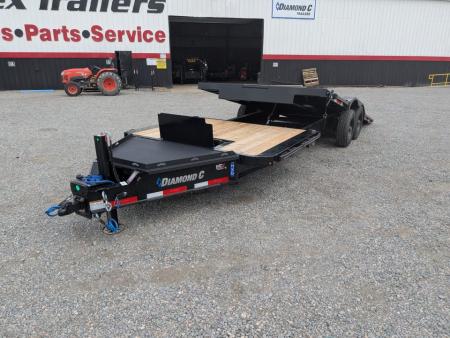 New 2026 Diamond C Trailers Diamond C HXD 210 24' Tilt Equipment Trailer