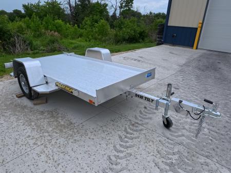 New 2027 Aluma 54 x 10 Single Axle Tilt Bed Trailer with 2000 lb. GVWR