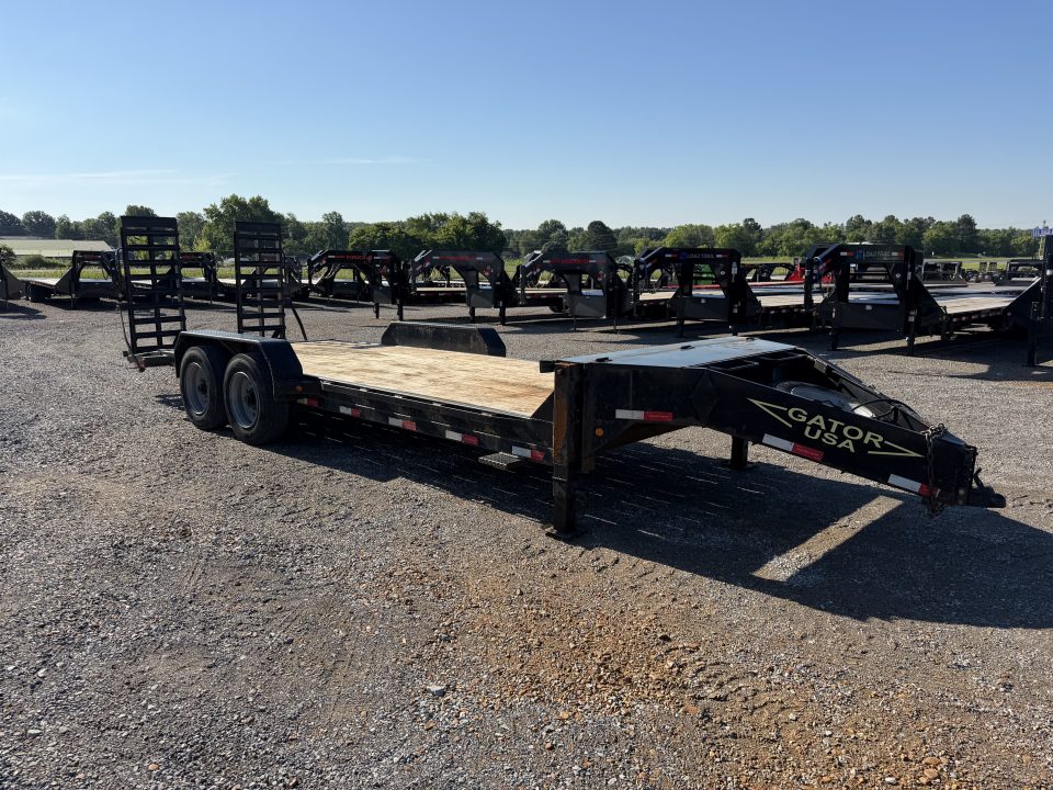 Used 2021 Gatormade 83"X22' 16K GVWR Equipment Trailer