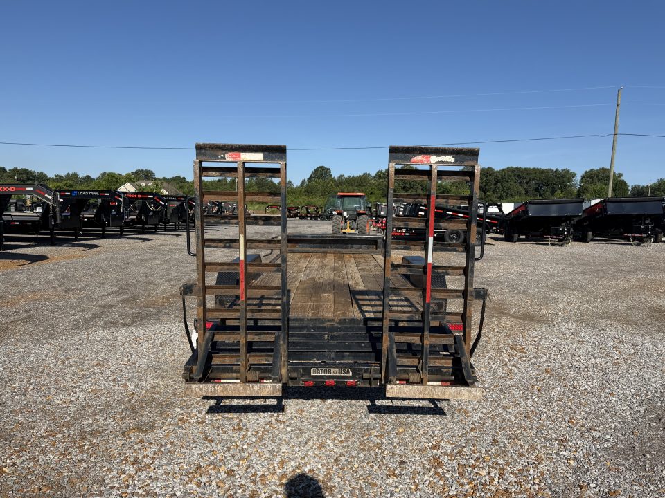 Used 2021 Gatormade 83"X22' 16K GVWR Equipment Trailer