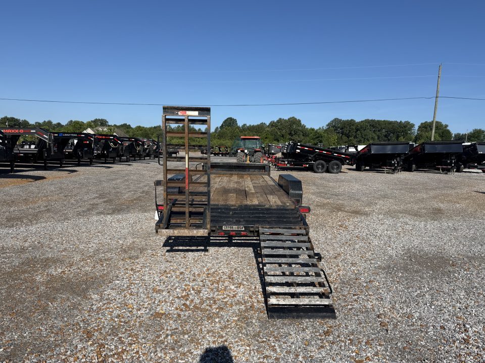 Used 2021 Gatormade 83"X22' 16K GVWR Equipment Trailer