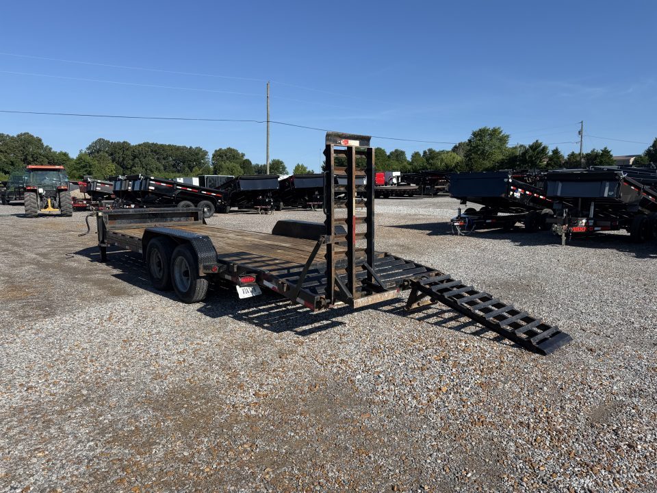 Used 2021 Gatormade 83"X22' 16K GVWR Equipment Trailer