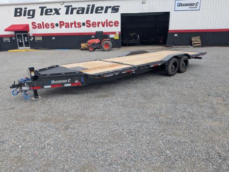 New 2026 Diamond C Trailers Diamond C HXD 210 24' Tilt Equipment Trailer
