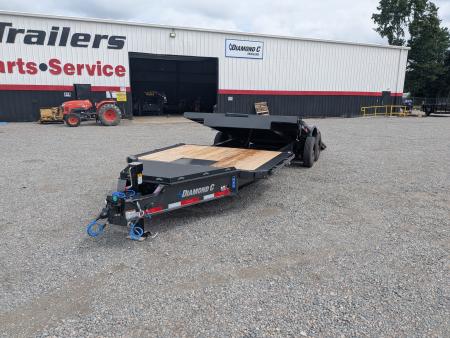 New 2026 Diamond C Trailers Diamond C HXD 210 24' Tilt Equipment Trailer