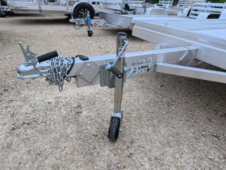 New 2027 Aluma 68 x 12 Heavy Single Axle Utility Trailer with Straight Tailgate and 2990lb. GVWR