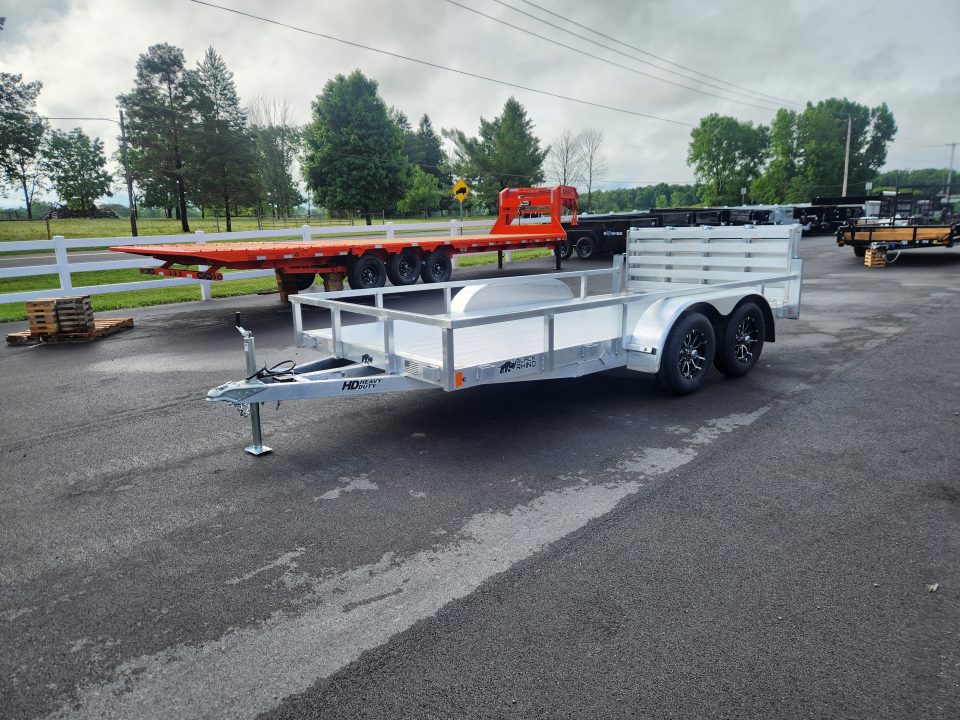 New 2026 Black Rhino LST714A Utility Trailer