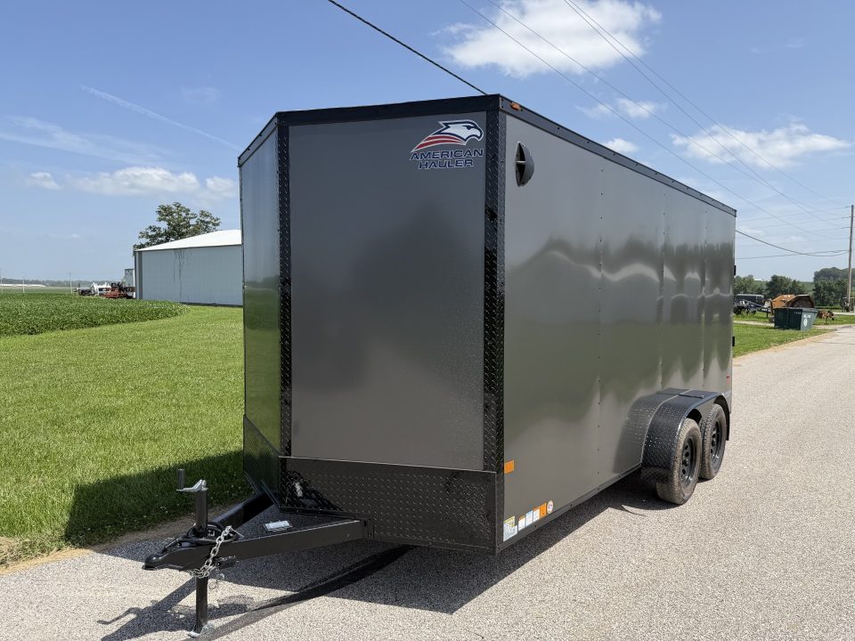 New 2026 American Hauler 7'x16' 7K Arrow Deluxe Cargo / Enclosed Trailer
