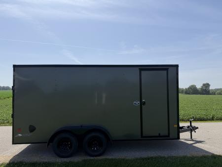 New 2026 American Hauler 7'x16' 7K Arrow Deluxe Cargo / Enclosed Trailer