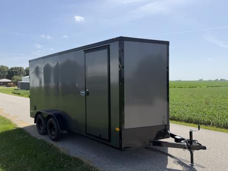 New 2026 American Hauler 7'x16' 7K Arrow Deluxe Cargo / Enclosed Trailer