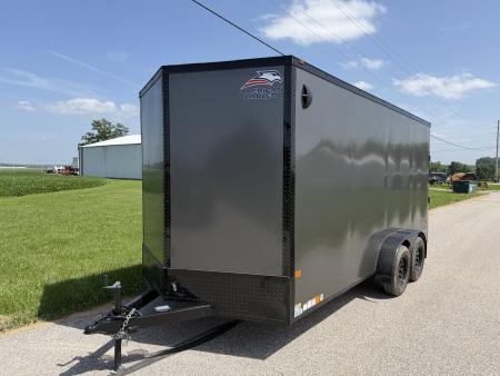 New 2026 American Hauler 7'x16' 7K Arrow Deluxe Cargo / Enclosed Trailer
