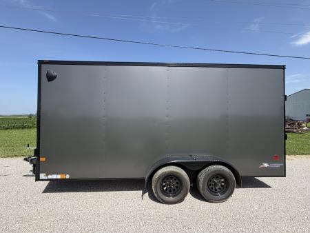 New 2026 American Hauler 7'x16' 7K Arrow Deluxe Cargo / Enclosed Trailer
