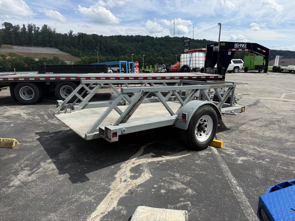 Used 2003 Bil-Jax DROP BED Equipment Trailer