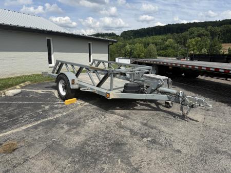 Used 2003 Bil-Jax DROP BED Equipment Trailer