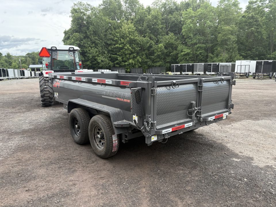 New 2026 Horizon Trailers HZ6 77"x12 11.3K Dump Trailer