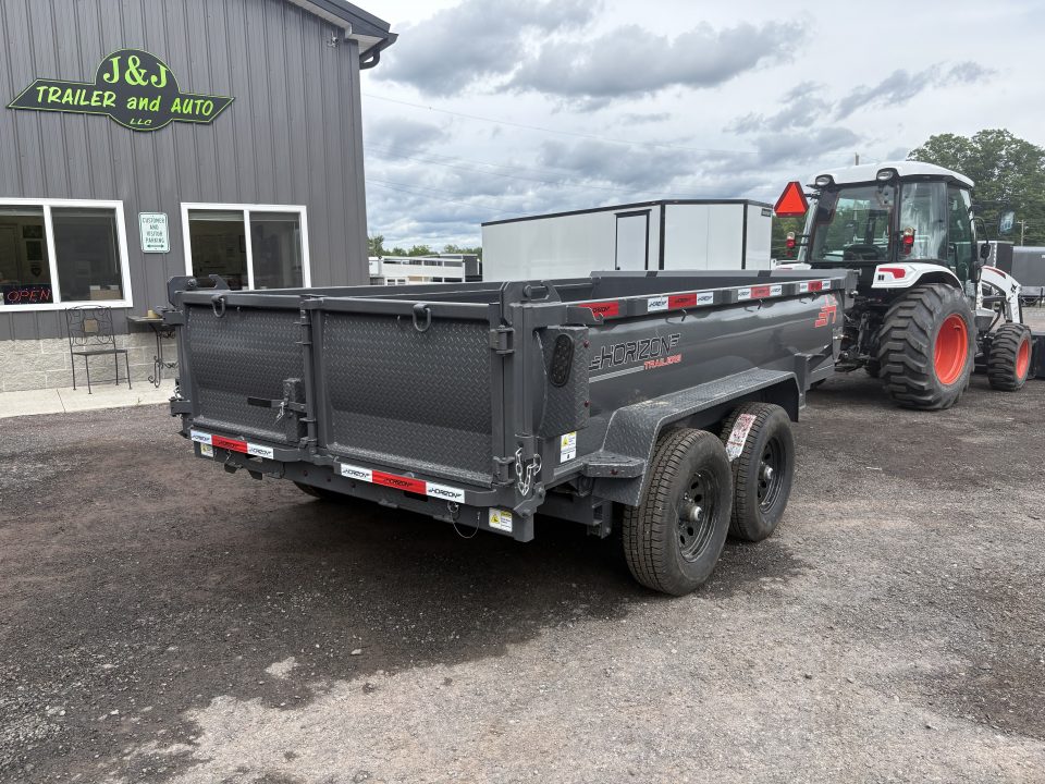 New 2026 Horizon Trailers HZ6 77"x12 11.3K Dump Trailer