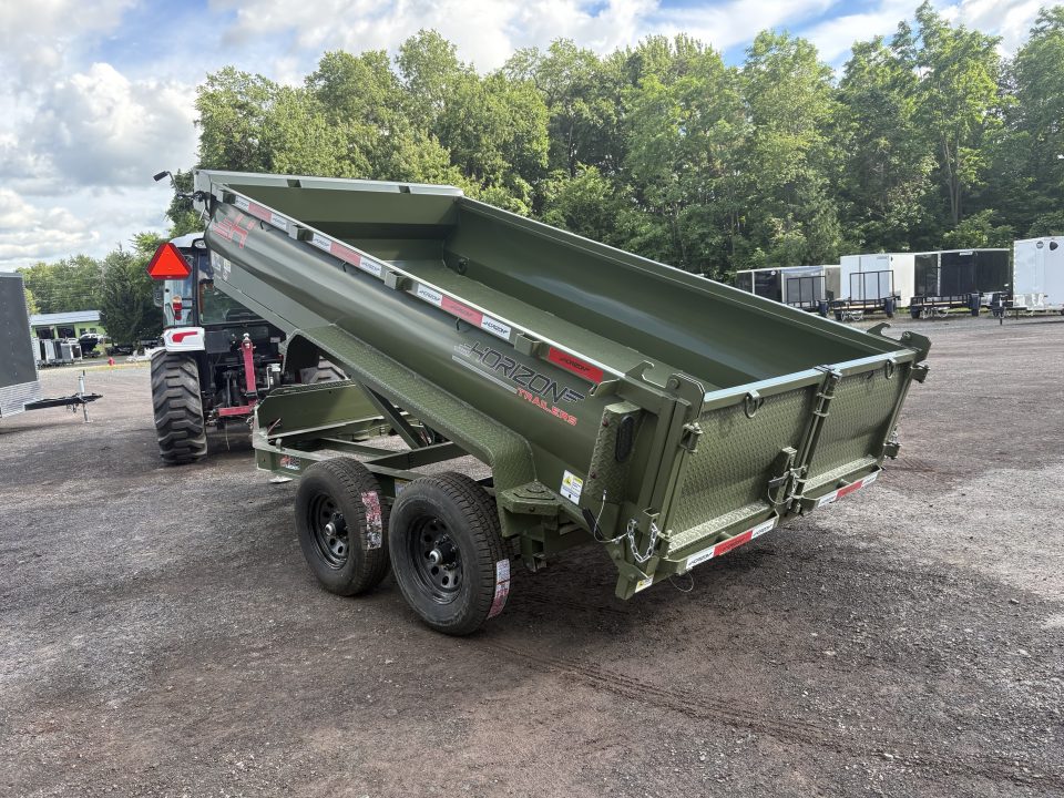 New 2026 Horizon Trailers HZ6 77"x12 11.3K Dump Trailer