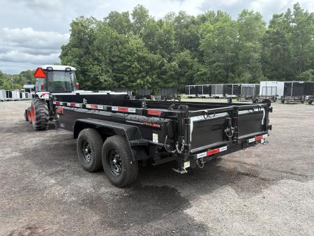 New 2026 Horizon Trailers 14' 14K Dump Trailer w/ Extension Brackets & Stabilizer Jacks