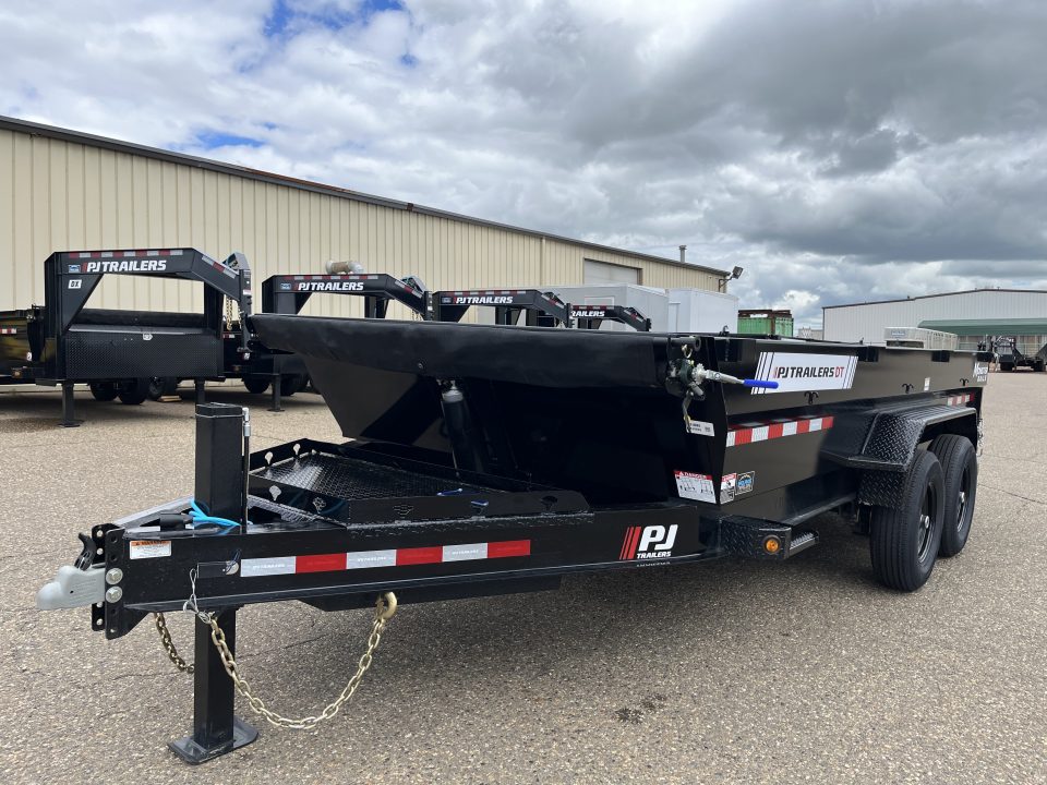 New 2027 PJ 16' DT1 Telescopic Dump Trailer