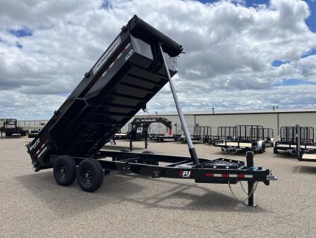 New 2027 PJ 16' DT1 Telescopic Dump Trailer