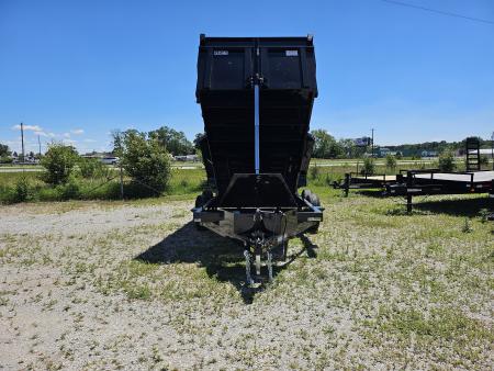New 2027 Quality Steel and Aluminum Quality Steel CJ 83X14 14k GVWR Dump Trailer 4' High Side #260302 Dump Trailer