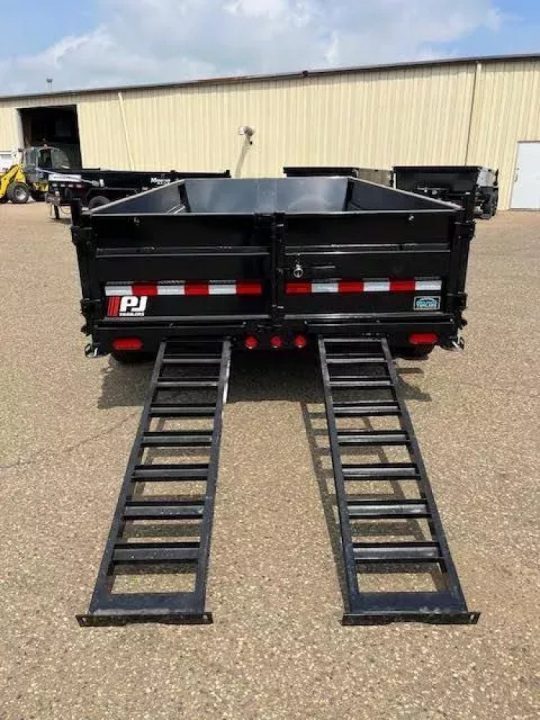New 2027 PJ 16' DT1 Telescopic Dump Trailer
