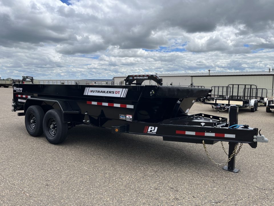 New 2027 PJ 16' DT1 Telescopic Dump Trailer