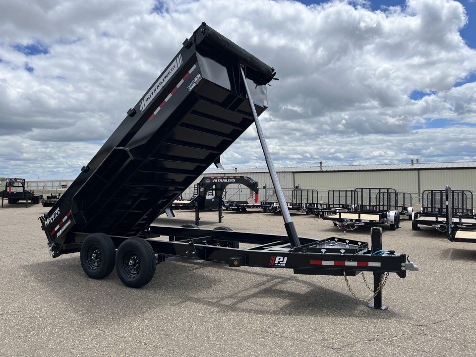 New 2027 PJ 16' DT1 Telescopic Dump Trailer
