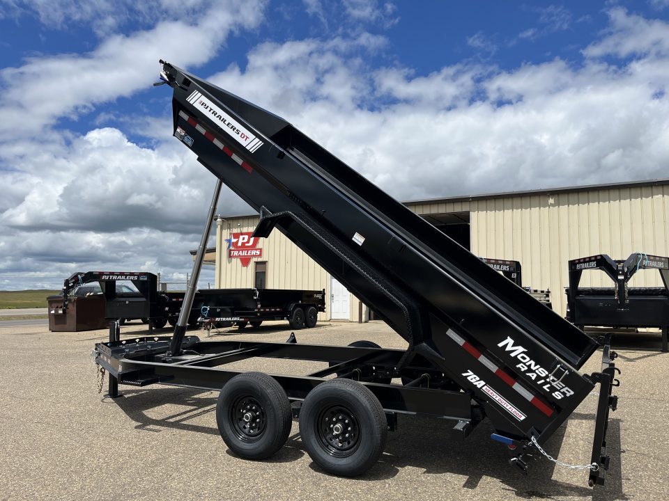 New 2027 PJ 16' DT1 Telescopic Dump Trailer
