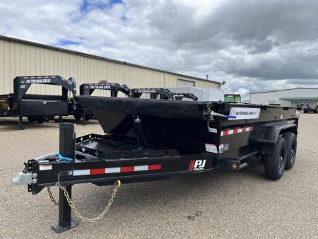 New 2027 PJ 16' DT1 Telescopic Dump Trailer
