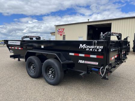 New 2027 PJ 16' DT1 Telescopic Dump Trailer