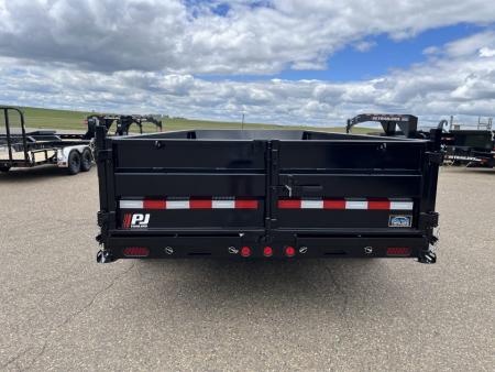 New 2027 PJ 16' DT1 Telescopic Dump Trailer