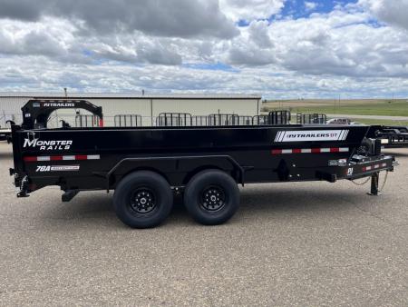 New 2027 PJ 16' DT1 Telescopic Dump Trailer