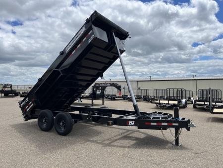 New 2027 PJ 16' DT1 Telescopic Dump Trailer