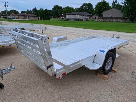New 2027 Aluma 68 x 12 Heavy Single Axle Utility Trailer with Bi-Fold Gate and 2990lb. GVWR