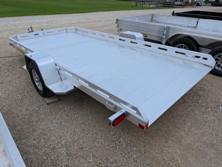 New 2027 Aluma 78 x 14 Single Axle Tilt Trailer with Slotted Rail and 2990 lb. GVWR