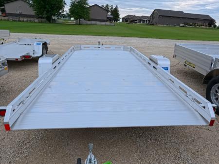 New 2027 Aluma 78 x 14 Single Axle Tilt Trailer with Slotted Rail and 2990 lb. GVWR