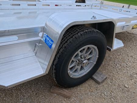 New 2027 Aluma 78 x 14 Single Axle Tilt Trailer with Slotted Rail and 2990 lb. GVWR